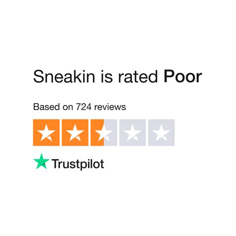 Read Customer Service Reviews of sneakin.